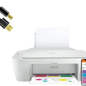 HP DeskJet 2752e Wireless All-in-One Color Inkjet Printer for Home, Office, Print, Copy, Scan, Wireless, USB Connectivity, Mobile Printing USB Printer Cable - Image 2